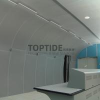 China Tailored Curved Aluminium Panel Arched Wall Ceiling Overall Covering Material perforated metal ceiling tile factory