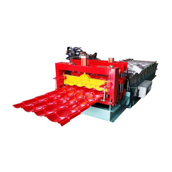 Quality Roofing Step Tile Roll Forming Machine Size 6.5*1.5*1.5m Productivity 1-4 M/Min for sale