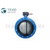 China Worm Gear Resilient Seated Butterfly Valve Drilled Per ISO5007-2 DN25 ~ DN2000 Size factory