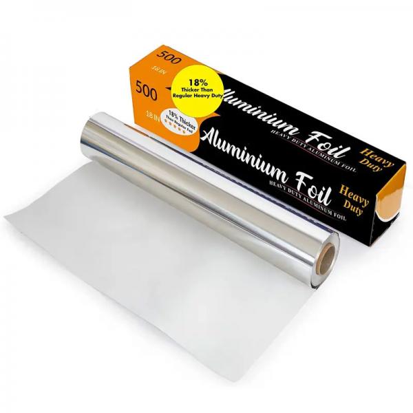 Quality Food Grade Kitchen Paper Aluminum Foil Roll For Cooking for sale