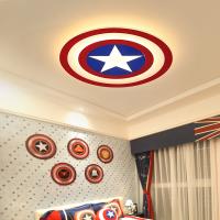 China Kids LED Ceiling Lights Captain America with remote control ceiling lamp (WH-MI-131) factory