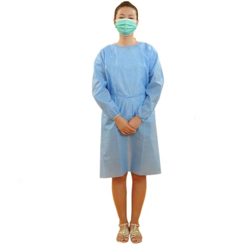 China Streile Disposable Protective Gowns / Reinforced Surgical Robe Anti - Bacteria factory