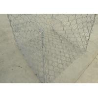 China Sound Barrier Wall PVC Coated Gabion Baskets / Galvanized Gabion Baskets for sale