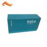 China Fashionable Magnetic Mobile Boxes , Foil Blue Gift Electronics Packaging factory
