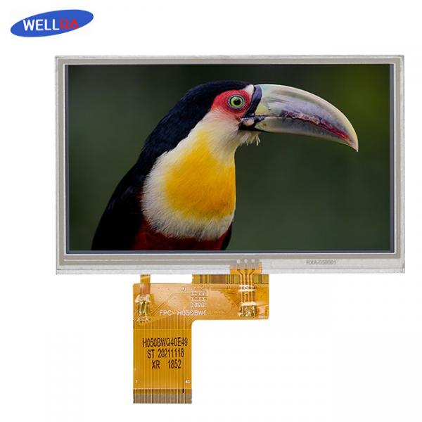 Quality 24 Bits RGB Car LCD Display 5 Inch LCD Module high resolution for sale