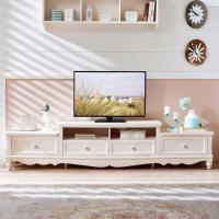 China Fashionable Wood Corner TV Cabinet , Elegant Design TV Stand Wooden Furniture factory