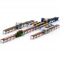 Quality Automatic Multiple Blades Ripsaw Rip Saw Wood Sawing Line to process logs into timber for sale