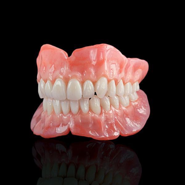 Quality Retentive Ivoclar Dental  Acrylic Complete Denture Natrual Looking for sale