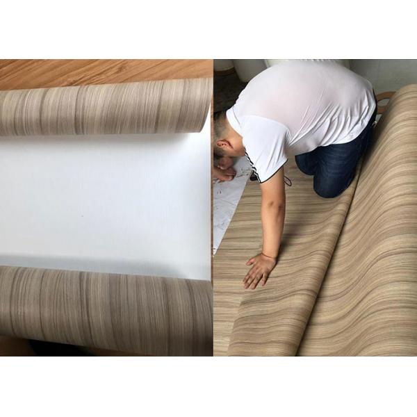 Quality MDF Wood Grain Pvc Film For Furniture Lamination Indoor Decoration for sale