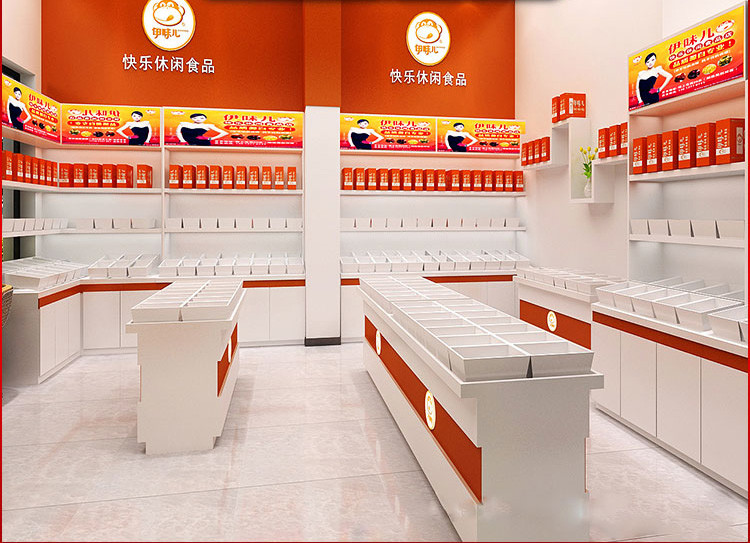 China Customized Size Fast Food Kiosk , Bulk Candy Kiosk For Snack Store / Candy Shop factory