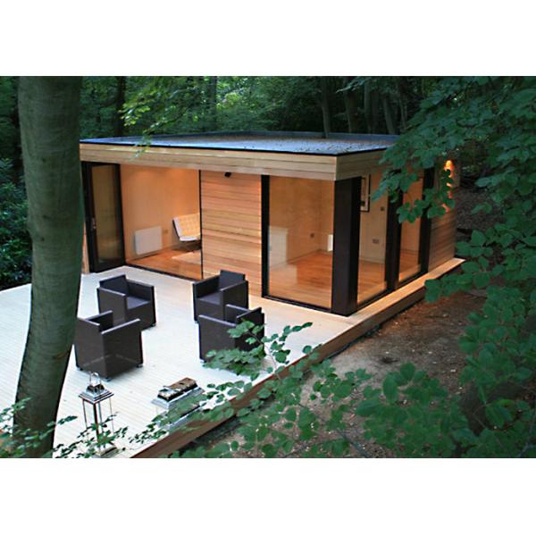 Quality Beautiful Prefab Garden Studio Cabin Modular Homes Pod Lodge Back Yard Prefab for sale