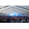 China Transparent Tent 20x50m Clear Span Tent 1000 People Outdoor Party Tents with UV-resistant factory