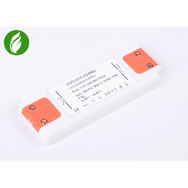 Quality 127.5x50x12mm 24 Volt DC LED Driver Lightweight Ultra Thin Flameproof for sale