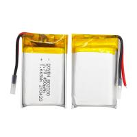 China Li Polymer Rechargeable Polymer Battery Pack 3.7V 450mAh factory