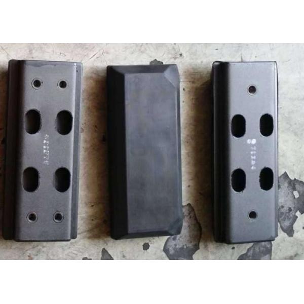 Quality Rubber Pad For Asphalt Paver Brand Vogele S1800 300mm With Steel Track Shoe for sale