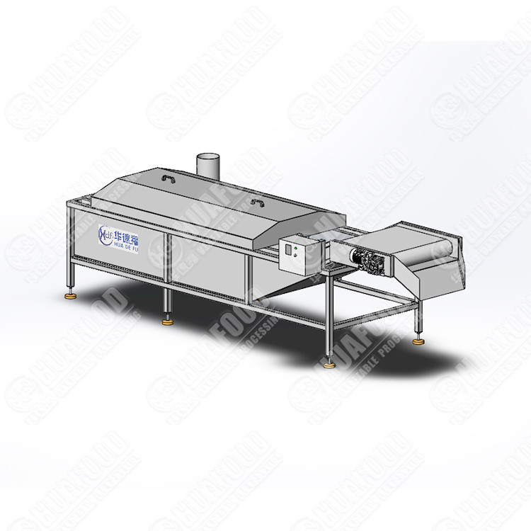 China Seafood cooking machine fruit corn blanching equipment automatic boiling vegetable steam cooking machine factory