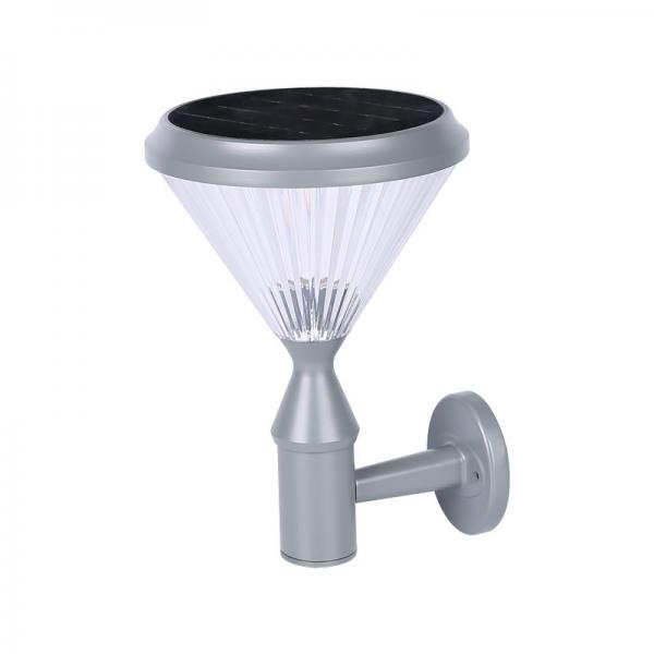 Quality Die Cast Aluminum  20w Wall Mounted Solar Light outdooer wall lamp With 3.2v 8000mAh Battery for sale