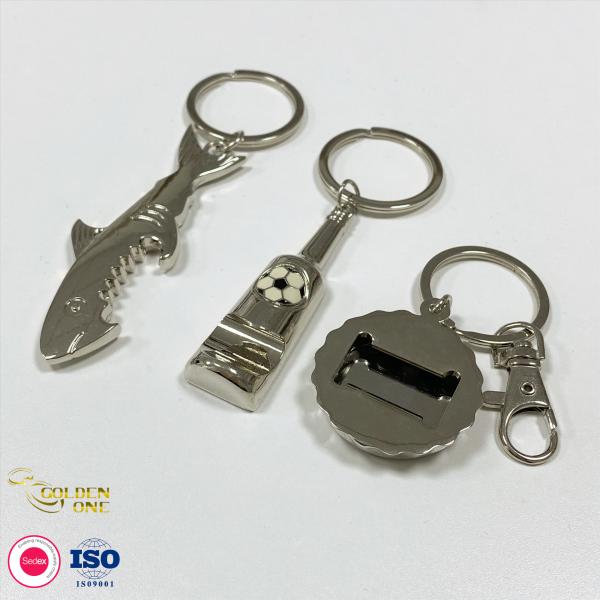 Quality Souvenir Mini Key Ring 3D Metal Enamel Personalised Keychain Bottle Opener Key for sale