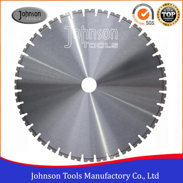 Quality 600-1600mm Laser Welded Diamond Wall Saw Blades Without Flush - Cut Bolt Holes for sale