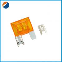 China Material Bronze Quick Metal Clips ATM Maxi Blade Auto Fuse Clip For PCB Mount factory