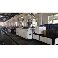 Quality Conical Double Extruder PVC Foam Board Extrusion Line , PVC Foam Board Making for sale