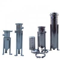 China Stainless Steel Bag Filter Housing for Precise Filtration of 25-350 Micron Particles factory
