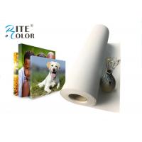 China Outdoor Poster Printing Matte Polyester Inkjet Canvas Blank White 280gsm for sale