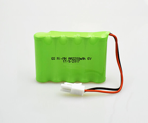 Quality NiMH Emergency Exit Sign Battery AA 2200mAh 6V High Temperature for sale