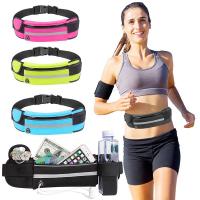 China OEM Sports Bag Running Waist Bag Pocket Jogging Portable Waterproof Cycling  Outdoor Phone Anti-theft Pack Belt Bags factory