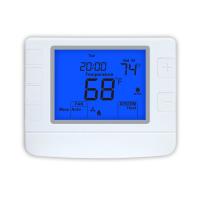 China 24V Wired Programmable Thermostat 50Hz 3A For Air Conditioner Heat Pump factory