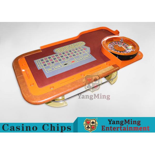 Quality Casino Dedicated Luxury Roulette Poker Table Solid wood + High-Grade Soft Bag for sale