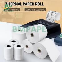 China BPA Free 65gsm Thermal Printer Paper Roll For Cashier Receipt  80mm 57mm factory