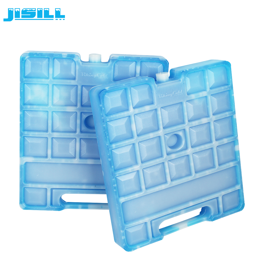 Factory high quality large freezer brick ice large ice packs with handle for coolers