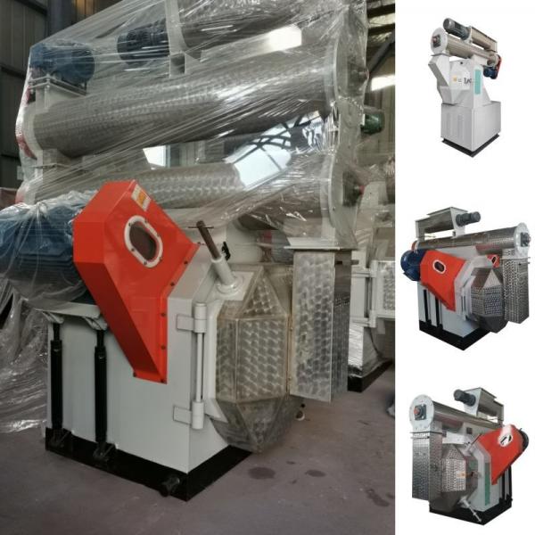 Quality 1-5 Tons/H Horizontal Pellet Mill Ring Die Chicken Feed Manufacturing Machine for sale