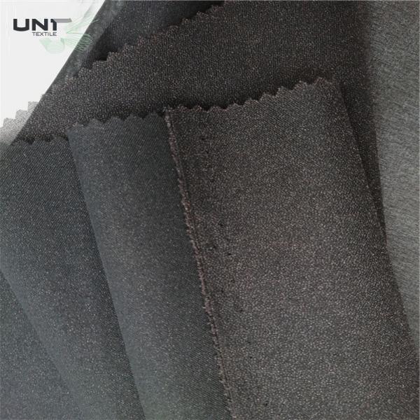 Quality PA Glue Lining Soft Woven Shirt Collar Fusing Interlining For Casual Shirt Eco for sale
