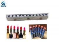 China Manual Three Pieces Lipstick Bullet Mold Aluminium Punching Mould For Cosmetics factory