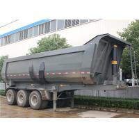 Quality 3 Axle 24CBM 24M3 dump trailer 40 Tons U-Shape Tipper Semi Trailer for BAUXITE for sale