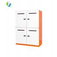China Mail Box Design Item Storage Small Locker Cabinet 6 Doors factory