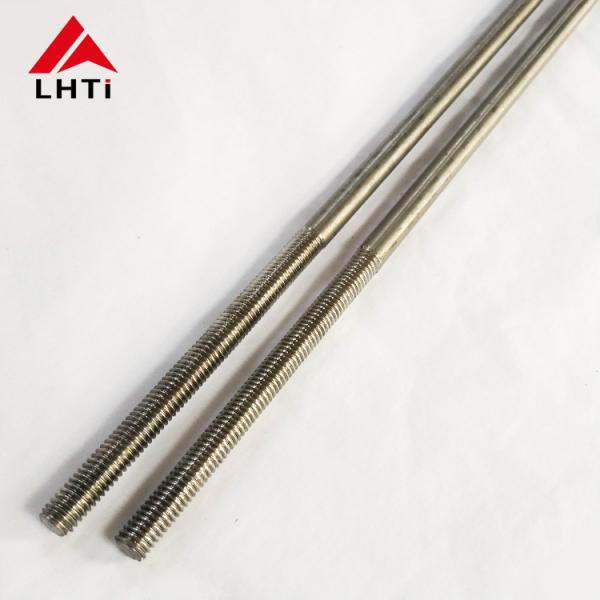 Quality Gr2 Gr5 GR7 GR12 Titanium thread rod DIN 976  M8 M10 M12 M14 M16 M18 for sale