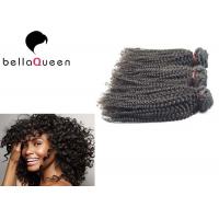 Quality Kinky Curly Natural Black 1b Human Hair Extension For Black Women for sale