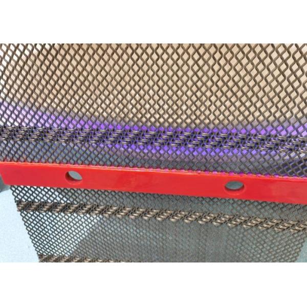 Quality High Wear Resistance Rock Crusher Screen Self - Cleaning ASTM Standard for sale