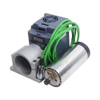 China 220V 1.5KW YFK Air Cooled Spindle Motor 80mm ER11 Round for Small Air Cooling Kit factory