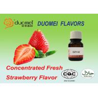 China Water Soluble Concentrated Strawberry Food Flavouring Liquid GB 30616-2014 factory