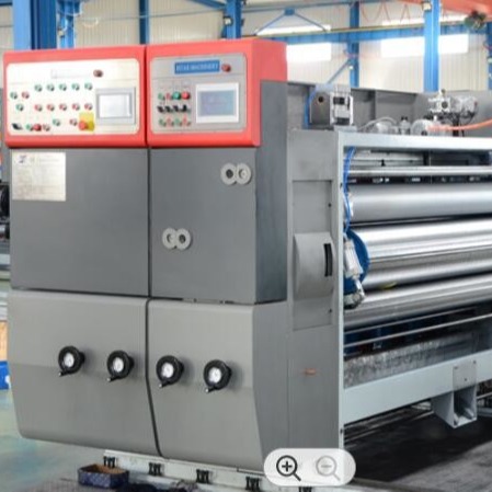 Quality 7.5kw Fan Corrugated Box Printer Slotter Die Cutter Machine for sale