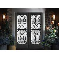 China Professional Iron Glass Entry Doors For Building Sound Insulation factory