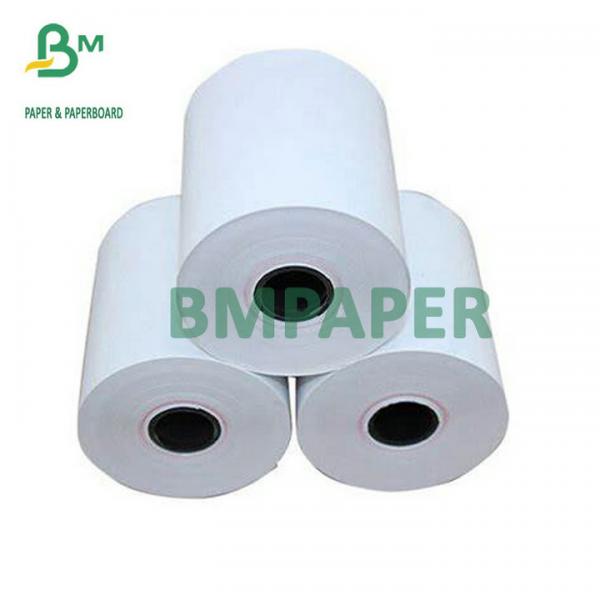 Quality High White Cash Register Thermal Paper Roll 48g 55g For POS Machine for sale