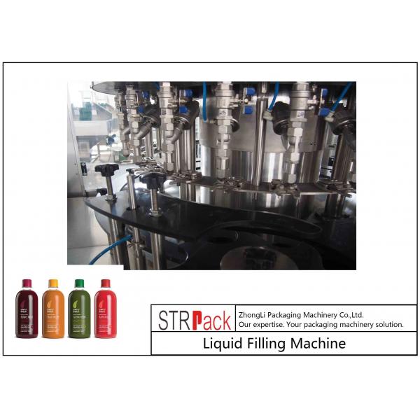 Quality 100ml - 1L Rotary Liquid Filling Machine For Antifreeze Beverages / Motor Oil for sale