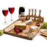 China Customized Bamboo Cheese Knife And Cutting Board Set Formaldehyde Free factory