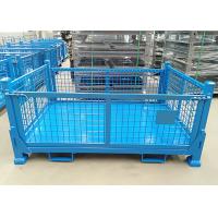 China Industrial Large Stillage Pallet Cage Powder Coating Half Height factory