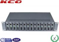 China 14 Slots Optional Multimode Media Converter 19 Inch 2U Chassis Rack Type factory